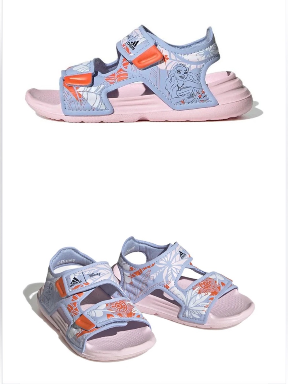 adidas altaswim x Disney Moana kids sandal girls 2